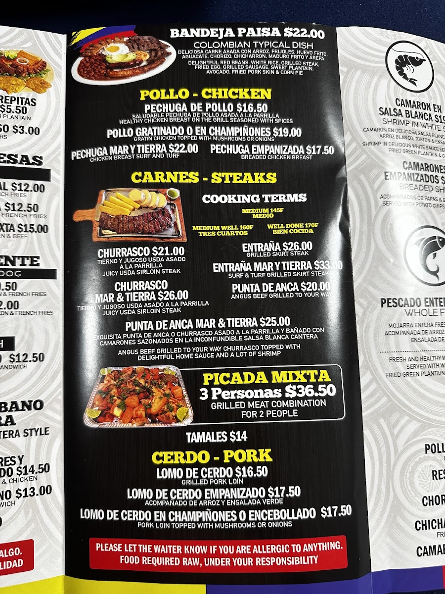 Menu La Cantera Toms River-2